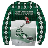 Golf Christmas Sweatshirt Driving Home Fooore Xmas - Wonder Print Shop