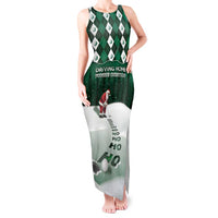 Golf Christmas Tank Maxi Dress Driving Home Fooore Xmas - Wonder Print Shop
