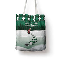 Golf Christmas Tote Bag Driving Home Fooore Xmas - Wonder Print Shop