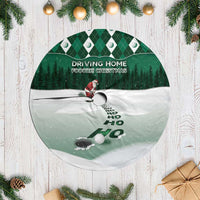 Golf Christmas Tree Skirt Driving Home Fooore Xmas - Wonder Print Shop