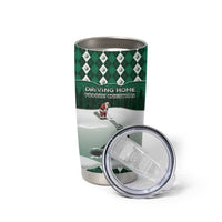 Golf Christmas Tumbler Cup Driving Home Fooore Xmas - Wonder Print Shop