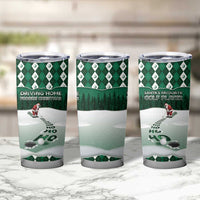 Golf Christmas Tumbler Cup Driving Home Fooore Xmas - Wonder Print Shop