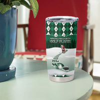 Golf Christmas Tumbler Cup Driving Home Fooore Xmas - Wonder Print Shop