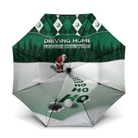 Golf Christmas Umbrella Driving Home Fooore Xmas - Wonder Print Shop
