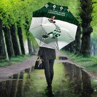 Golf Christmas Umbrella Driving Home Fooore Xmas - Wonder Print Shop