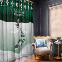Golf Christmas Window Curtain Driving Home Fooore Xmas - Wonder Print Shop