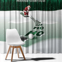 Golf Christmas Window Curtain Driving Home Fooore Xmas - Wonder Print Shop