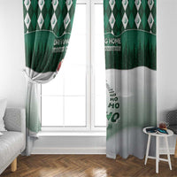Golf Christmas Window Curtain Driving Home Fooore Xmas - Wonder Print Shop