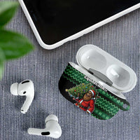 Bigfoot Christmas AirPods Case Squatching Through The Snow - Wonder Print Shop