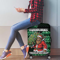 Bigfoot Christmas Luggage Cover Squatching Through The Snow - Wonder Print Shop