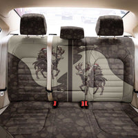 Western Yoke Back Car Seat Cover Skeleton Cowboy Santa On A Reindeer - Wonder Print Shop