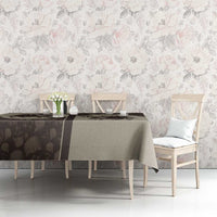 Western Yoke Tablecloth Skeleton Cowboy Santa On A Reindeer - Wonder Print Shop