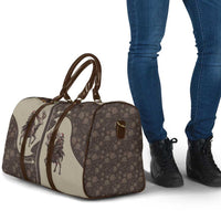 Western Yoke Travel Bag Skeleton Cowboy Santa On A Reindeer - Wonder Print Shop