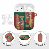Western Yoke AirPods Case Befana Merry Christmas Retro Style - Wonder Print Shop