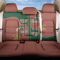 Western Yoke Back Car Seat Cover Befana Merry Christmas Retro Style - Wonder Print Shop