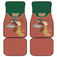 Western Yoke Car Mats Befana Merry Christmas Retro Style - Wonder Print Shop