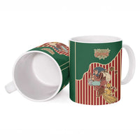 Western Yoke Ceramic Mug Befana Merry Christmas Retro Style - Wonder Print Shop