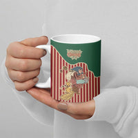 Western Yoke Ceramic Mug Befana Merry Christmas Retro Style - Wonder Print Shop