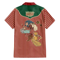 Western Yoke Family Matching Long Sleeve Bodycon Dress and Hawaiian Shirt Befana Merry Christmas Retro Style - Wonder Print Shop