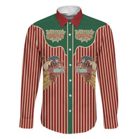 Western Yoke Family Matching Long Sleeve Bodycon Dress and Hawaiian Shirt Befana Merry Christmas Retro Style - Wonder Print Shop
