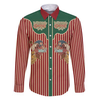 Western Yoke Family Matching Short Sleeve Bodycon Dress and Hawaiian Shirt Befana Merry Christmas Retro Style - Wonder Print Shop