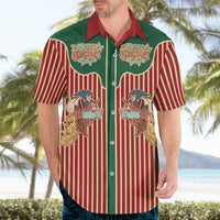 Western Yoke Hawaiian Shirt Befana Merry Christmas Retro Style - Wonder Print Shop