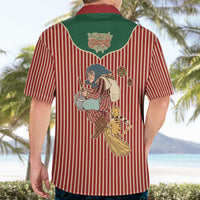 Western Yoke Hawaiian Shirt Befana Merry Christmas Retro Style - Wonder Print Shop