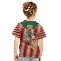 Western Yoke Kid T Shirt Befana Merry Christmas Retro Style - Wonder Print Shop