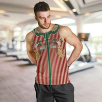 Western Yoke Men Tank Top Befana Merry Christmas Retro Style - Wonder Print Shop