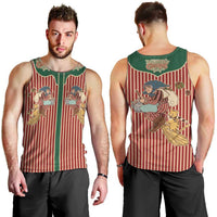 Western Yoke Men Tank Top Befana Merry Christmas Retro Style - Wonder Print Shop