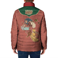 Western Yoke Padded Jacket Befana Merry Christmas Retro Style - Wonder Print Shop