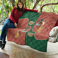 Western Yoke Quilt Befana Merry Christmas Retro Style - Wonder Print Shop