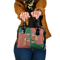 Western Yoke Shoulder Handbag Befana Merry Christmas Retro Style - Wonder Print Shop