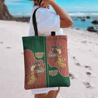 Western Yoke Tote Bag Befana Merry Christmas Retro Style - Wonder Print Shop