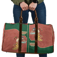 Western Yoke Travel Bag Befana Merry Christmas Retro Style - Wonder Print Shop