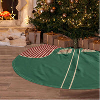 Western Yoke Tree Skirt Befana Merry Christmas Retro Style - Wonder Print Shop