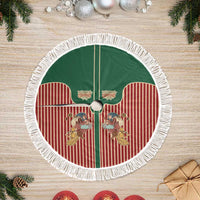 Western Yoke Tree Skirt Befana Merry Christmas Retro Style - Wonder Print Shop