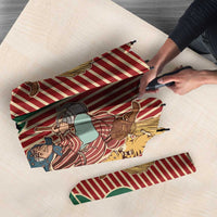 Western Yoke Umbrella Befana Merry Christmas Retro Style - Wonder Print Shop