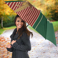 Western Yoke Umbrella Befana Merry Christmas Retro Style - Wonder Print Shop