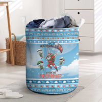 Gamer Christmas Laundry Basket Alright Elves Where We Dropping - Wonder Print Shop