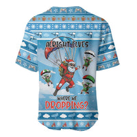Gamer Christmas Baseball Jersey Alright Elves Where We Dropping - Wonder Print Shop