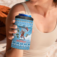 Gamer Christmas 4 in 1 Can Cooler Tumbler Alright Elves Where We Dropping - Wonder Print Shop