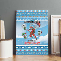 Gamer Christmas Canvas Wall Art Alright Elves Where We Dropping - Wonder Print Shop