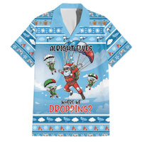 Gamer Christmas Family Matching Short Sleeve Bodycon Dress and Hawaiian Shirt Alright Elves Where We Dropping - Wonder Print Shop