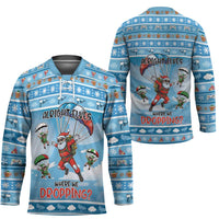 Gamer Christmas Hockey Jersey Alright Elves Where We Dropping - Wonder Print Shop