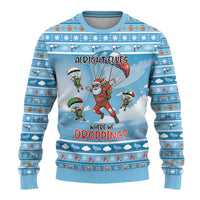 Gamer Christmas Ugly Christmas Sweater Alright Elves Where We Dropping - Wonder Print Shop