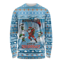 Gamer Christmas Long Sleeve Shirt Alright Elves Where We Dropping - Wonder Print Shop