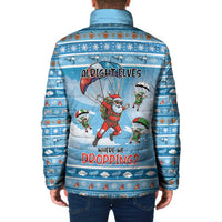Gamer Christmas Padded Jacket Alright Elves Where We Dropping - Wonder Print Shop
