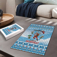 Gamer Christmas Puzzle Alright Elves Where We Dropping - Wonder Print Shop