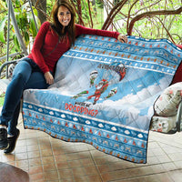 Gamer Christmas Quilt Alright Elves Where We Dropping - Wonder Print Shop